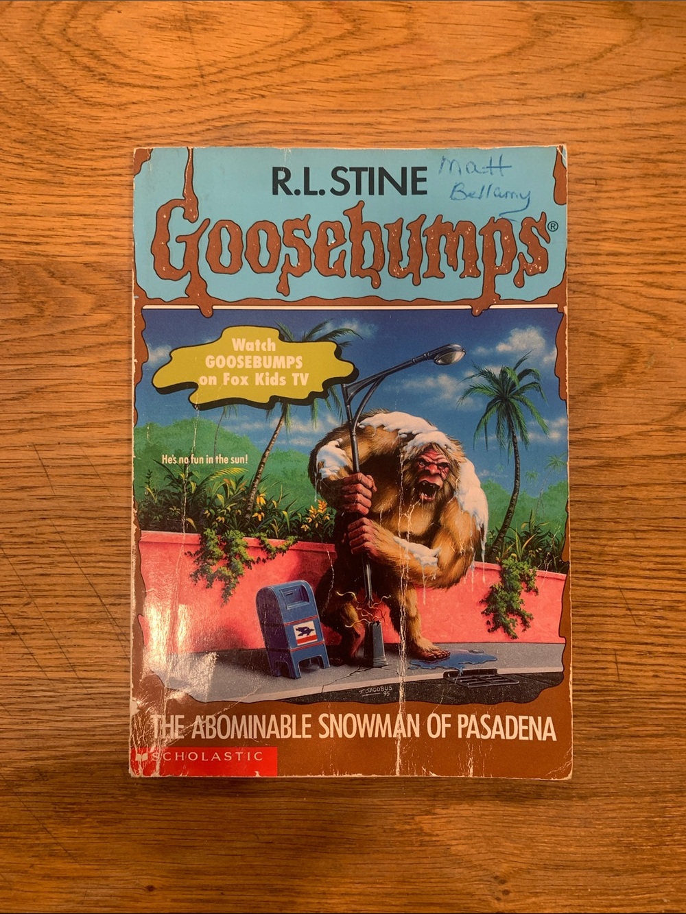GOOSEBUMPS- The Abominable Snowman of Pasadena